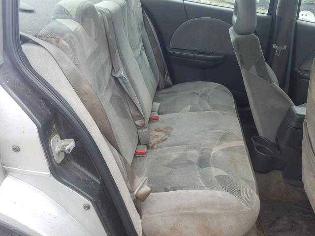 1G8AL52FX3Z177515 - 2003 SATURN ION LEVEL SILVER photo 6