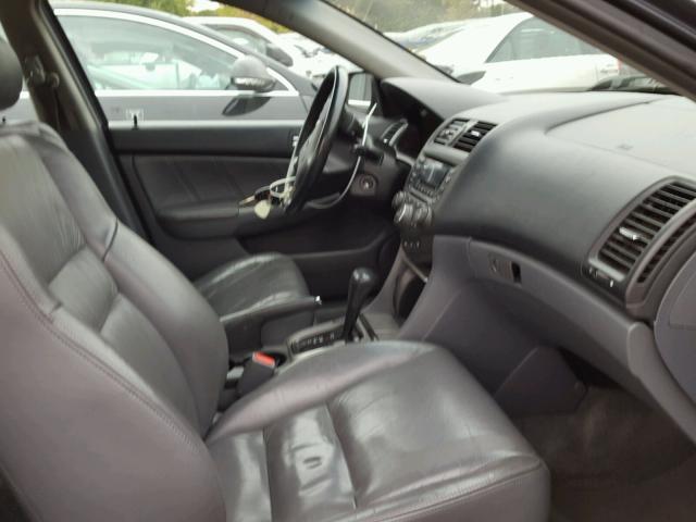 1HGCM56804A094734 - 2004 HONDA ACCORD GRAY photo 5