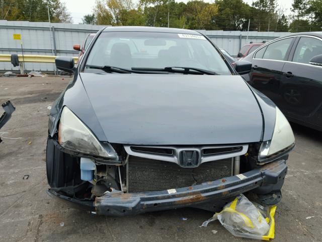 1HGCM56804A094734 - 2004 HONDA ACCORD GRAY photo 9