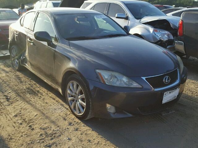 JTHCK262585019569 - 2008 LEXUS IS GRAY photo 1