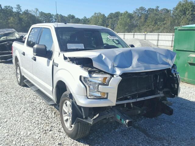 1FTEW1C82FKD03516 - 2015 FORD F150 SILVER photo 1