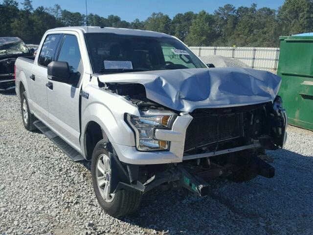 1FTEW1C82FKD03516 - 2015 FORD F150 SILVER photo 9