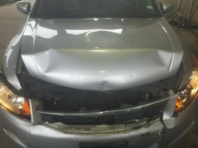 1HGCP36818A001298 - 2008 HONDA ACCORD EXL SILVER photo 7