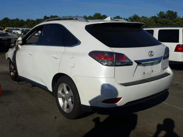 2T2BK1BAXFC294905 - 2015 LEXUS RX 350 WHITE photo 3