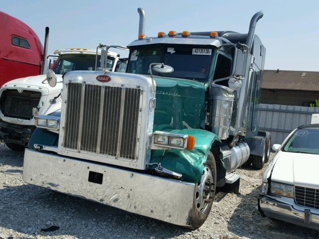 1XP5DU9X47N648423 - 2007 PETERBILT 379 GREEN photo 2