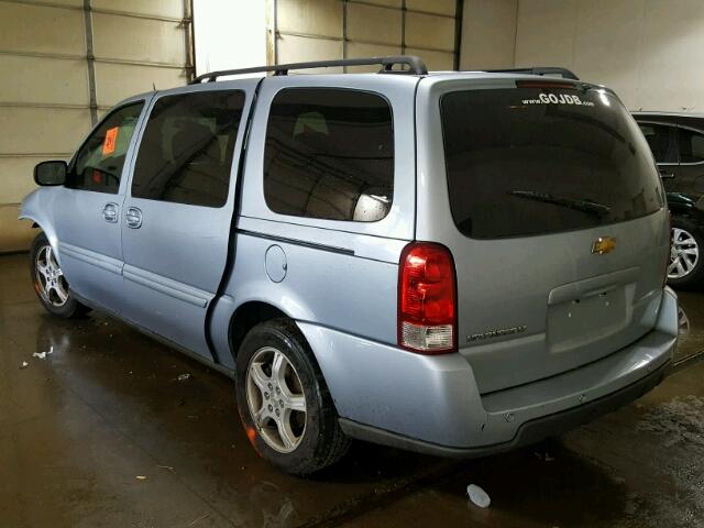 1GNDV331X7D160857 - 2007 CHEVROLET UPLANDER L BLUE photo 3