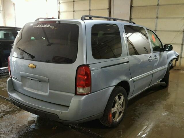 1GNDV331X7D160857 - 2007 CHEVROLET UPLANDER L BLUE photo 4