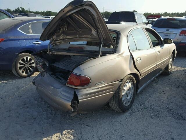 1G4HR54K7YU197198 - 2000 BUICK LESABRE BEIGE photo 4