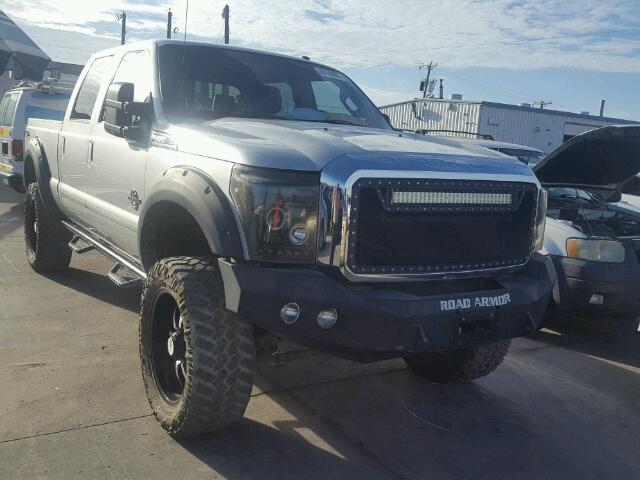 1FT7W2BT1BEC50286 - 2011 FORD F250 SUPER SILVER photo 1