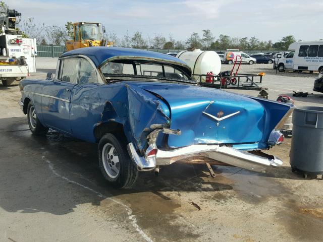 V057S298934 - 1957 CHEVROLET BEL AIRE BLUE photo 3