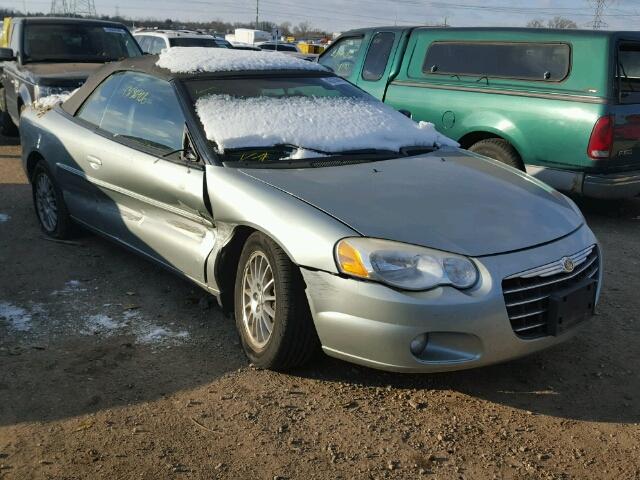 1C3EL55R35N614511 - 2005 CHRYSLER SEBRING TO SILVER photo 1