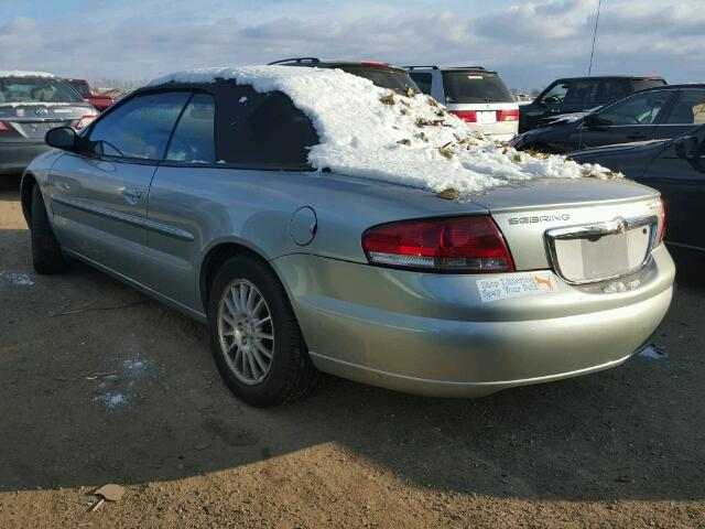 1C3EL55R35N614511 - 2005 CHRYSLER SEBRING TO SILVER photo 3