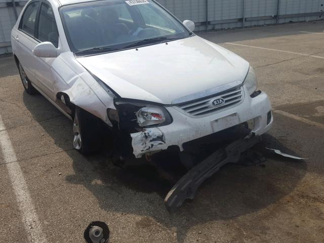 KNAFE122675431369 - 2007 KIA SPECTRA EX WHITE photo 9