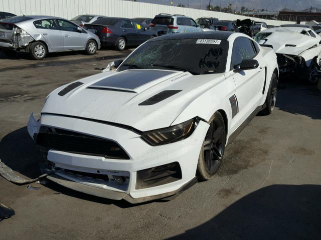 1FA6P8CF2G5222935 - 2016 FORD MUSTANG GT WHITE photo 2