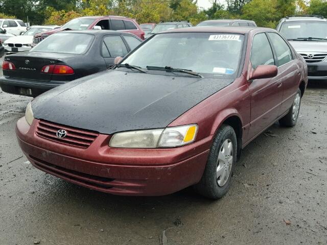 4T1BG22K3XU537345 - 1999 TOYOTA CAMRY CE MAROON photo 2