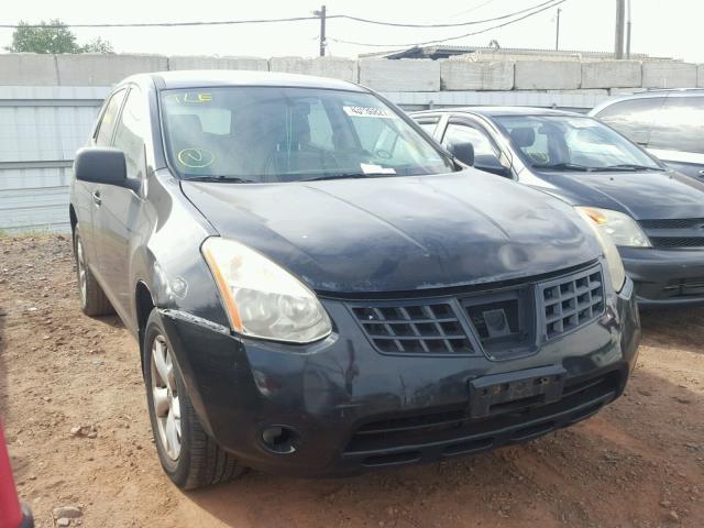 JN8AS58V78W109838 - 2008 NISSAN ROGUE S BLACK photo 1