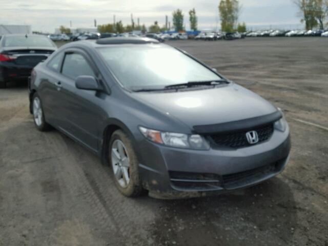 2HGFG126X9H004709 - 2009 HONDA CIVIC LX GRAY photo 1