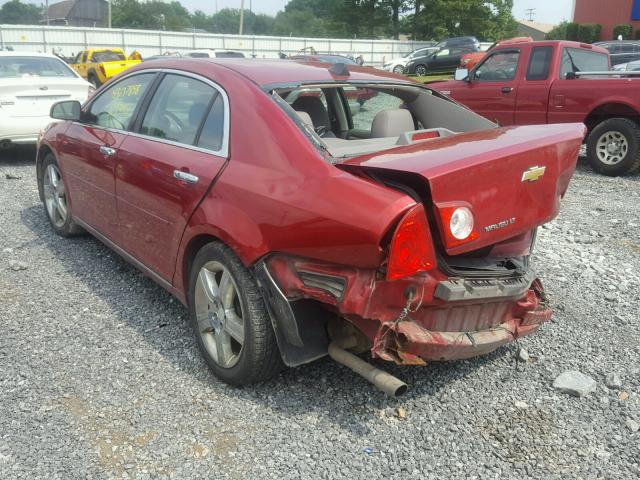 1G1ZC5E09CF239609 - 2012 CHEVROLET MALIBU 1LT წითელი ფოტო 3