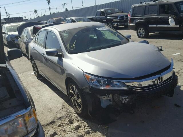 1HGCR2F48HA087677 - 2017 HONDA ACCORD LX SILVER photo 1