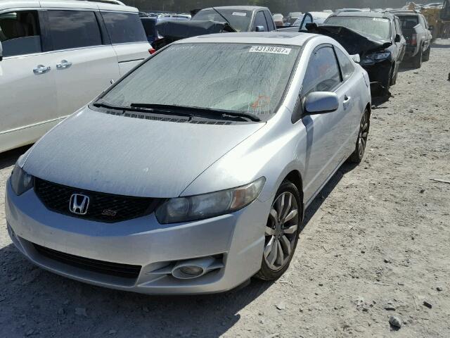 2HGFG21569H701468 - 2009 HONDA CIVIC SI SILVER photo 2