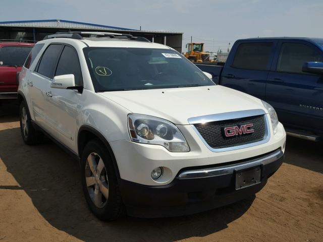 1GKLVMED2AJ136289 - 2010 GMC ACADIA SLT 白色 照片 1