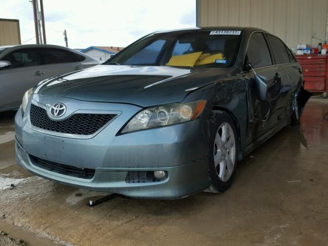 4T1BK46K19U583134 - 2009 TOYOTA CAMRY SE GREEN photo 2