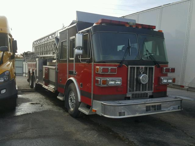 1S9A3JLE6Y1003071 - 2000 SUTPHEN CORP. FIRETRUCK RED photo 1