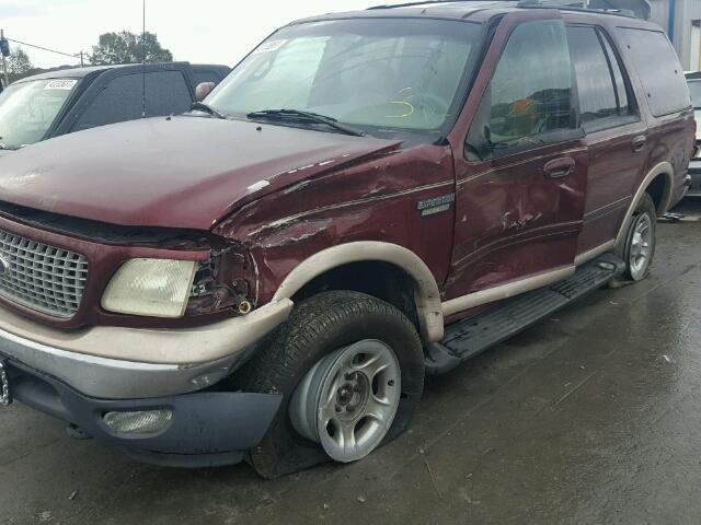 1FMPU18L1XLB40098 - 1999 FORD EXPEDITION RED photo 9