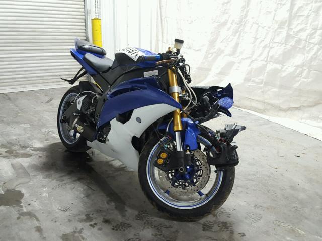 JYARJ16E7AA019438 - 2010 YAMAHA YZFR6 BLUE photo 1