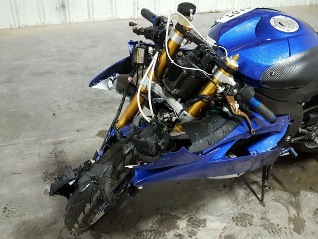 JYARJ16E7AA019438 - 2010 YAMAHA YZFR6 BLUE photo 9