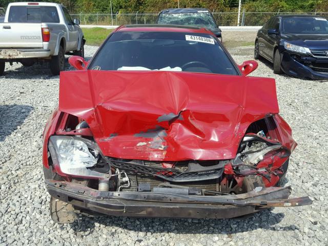 JHMBB6140VC008904 - 1997 HONDA PRELUDE RED photo 9