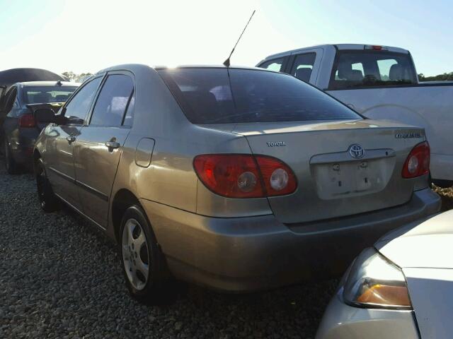 1NXBR32E28Z004110 - 2008 TOYOTA COROLLA CE GOLD photo 3