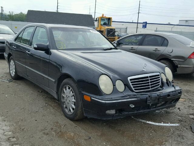 WDBJF65J51B380710 - 2001 MERCEDES-BENZ E 320 BLACK photo 1