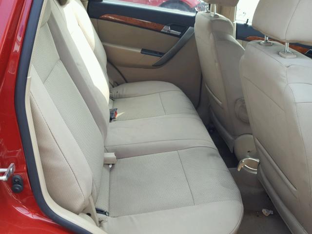 KL1TD6DE3BB158714 - 2011 CHEVROLET AVEO LS RED photo 6