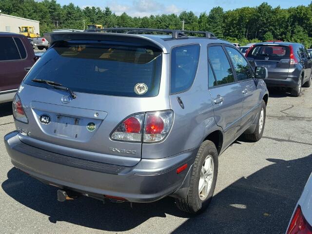 JTJHF10U810179719 - 2001 LEXUS RX 300 GRAY photo 4