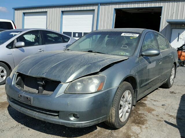 1N4AL11D25C311606 - 2005 NISSAN ALTIMA S GREEN photo 2