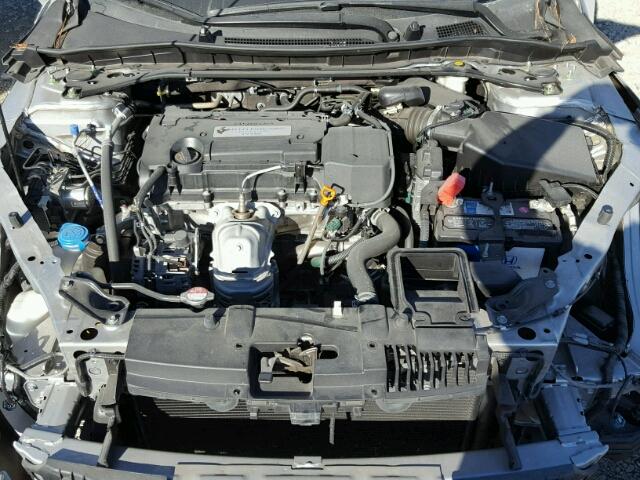 1HGCR2F54EA067995 - 2014 HONDA ACCORD SPO GRAY photo 7