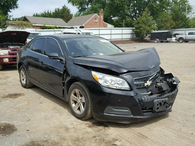 1G11C5SA9DU119719 - 2013 CHEVROLET MALIBU 1LT BLACK photo 1