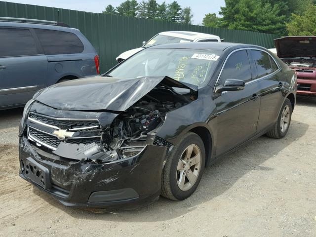 1G11C5SA9DU119719 - 2013 CHEVROLET MALIBU 1LT BLACK photo 2