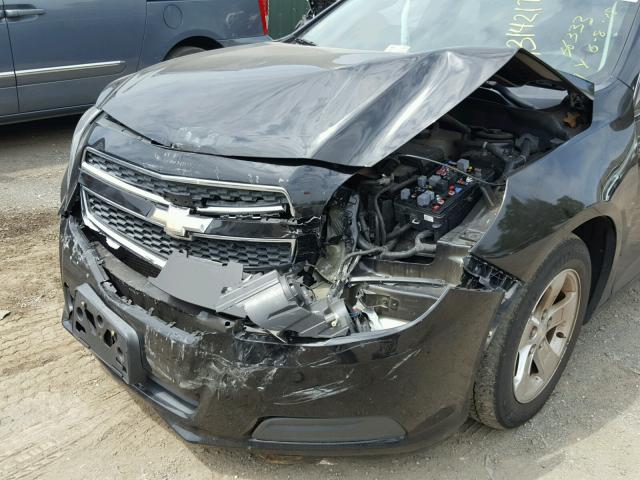 1G11C5SA9DU119719 - 2013 CHEVROLET MALIBU 1LT BLACK photo 9