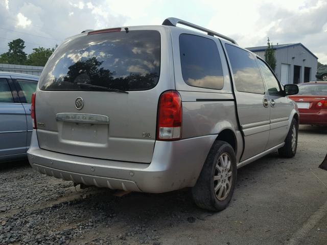 5GADV33L76D170286 - 2006 BUICK TERRAZA CX SILVER photo 4