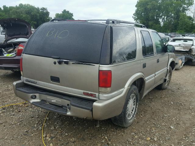 1GKDT13W1Y2267585 - 2000 GMC JIMMY / EN TAN photo 4