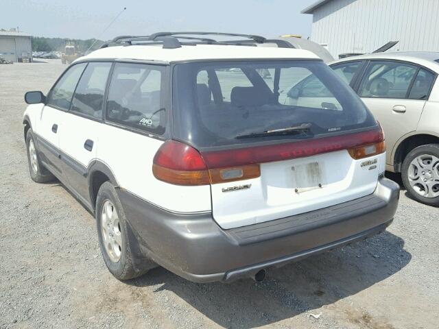 4S3BG6856W7661765 - 1998 SUBARU LEGACY 30T WHITE photo 3