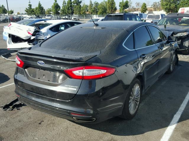 3FA6P0K94FR164013 - 2015 FORD FUSION TIT BLACK photo 4