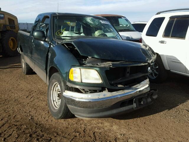 1FTRX17WX3NA79638 - 2003 FORD F150 GREEN photo 1