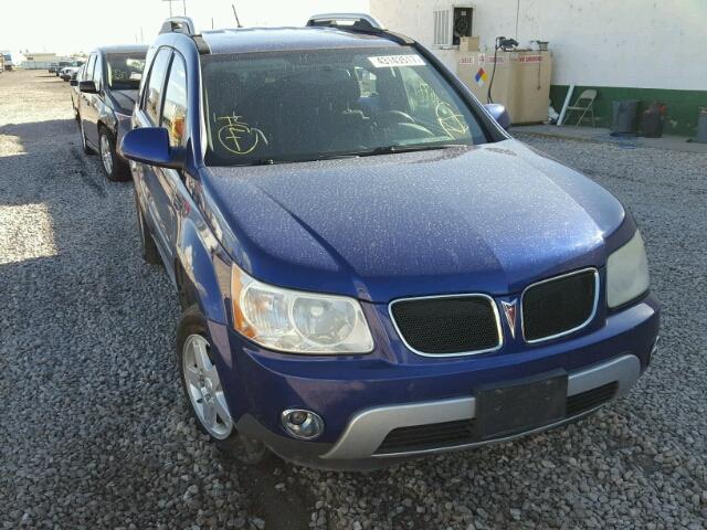 2CKDL63F876023824 - 2007 PONTIAC TORRENT BLUE photo 1