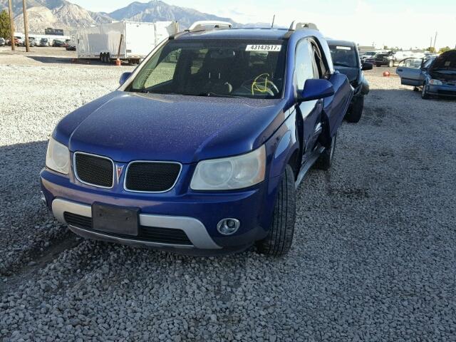 2CKDL63F876023824 - 2007 PONTIAC TORRENT BLUE photo 2