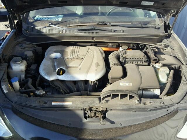 KMHEC4A49CA062979 - 2012 HYUNDAI SONATA HYB GRAY photo 7