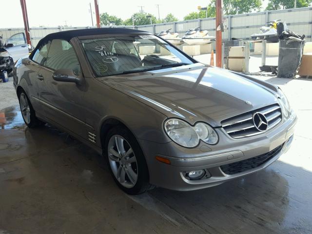 WDBTK56J36F188408 - 2006 MERCEDES-BENZ CLK 350 GRAY photo 1