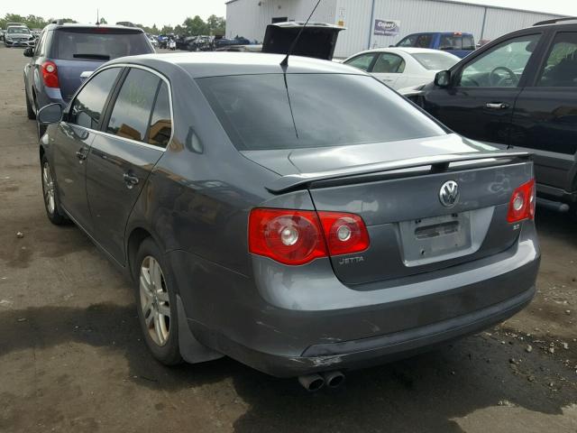 3VWEF71K57M056873 - 2007 VOLKSWAGEN JETTA WOLF GRAY photo 3